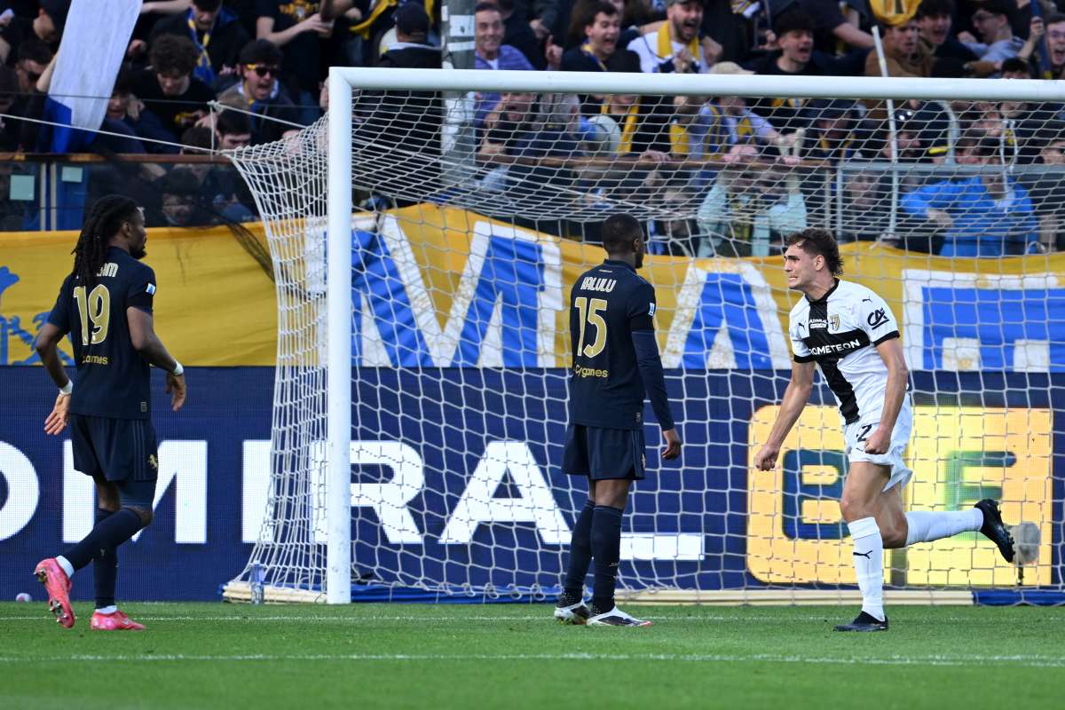 Primo ko per Tudor, Juve sconfitta 1-0 a Parma