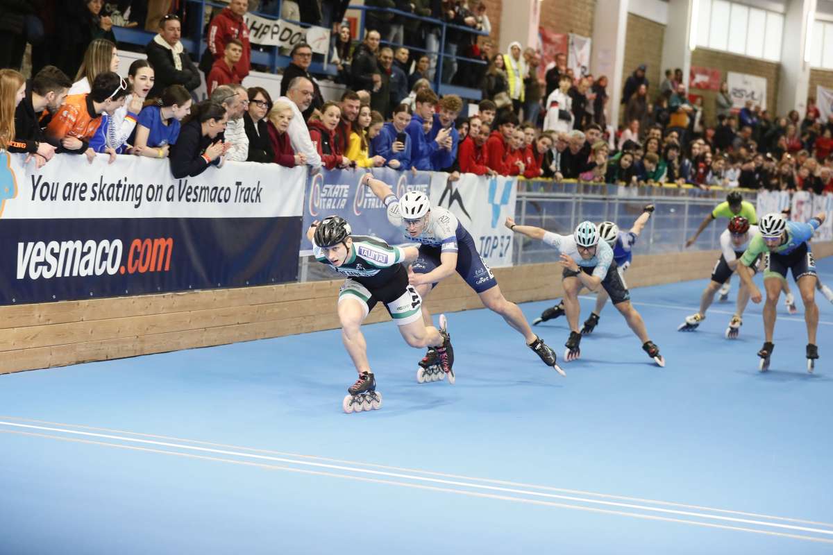 Cala il sipario sull’edizione 2026 degli Assoluti indoor di pattinaggio corsa
