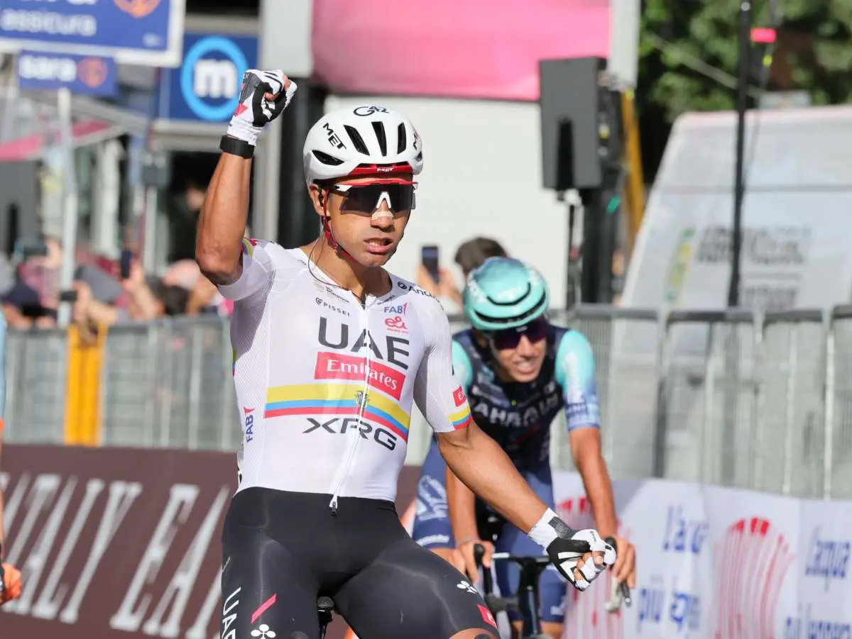 Narvaez cala il tris al Giro, Eulalio in maglia rosa anche dopo 11^ tappa