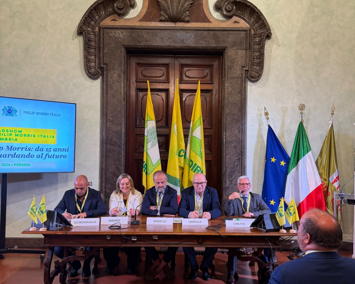 Filiera del tabacco, a Perugia prima tappa del roadshow Coldiretti-Philip Morris