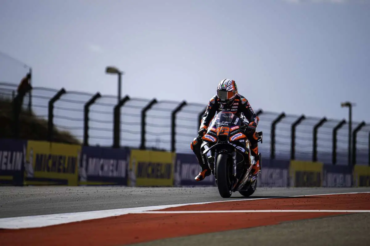 Bezzecchi leader delle Practice del Gp di Aragon, Martin settimo