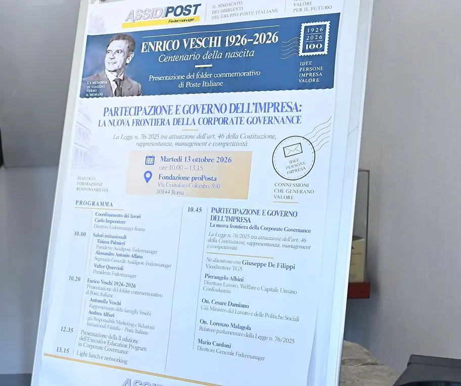 Memoria, partecipazione e formazione, Assidipost Federmanager guarda al futuro